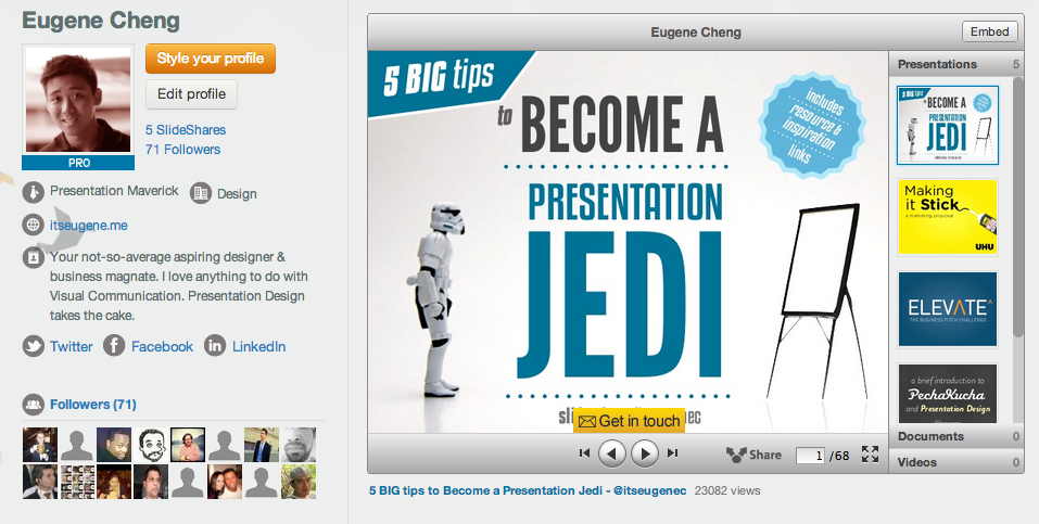 Eugene Cheng Slideshare